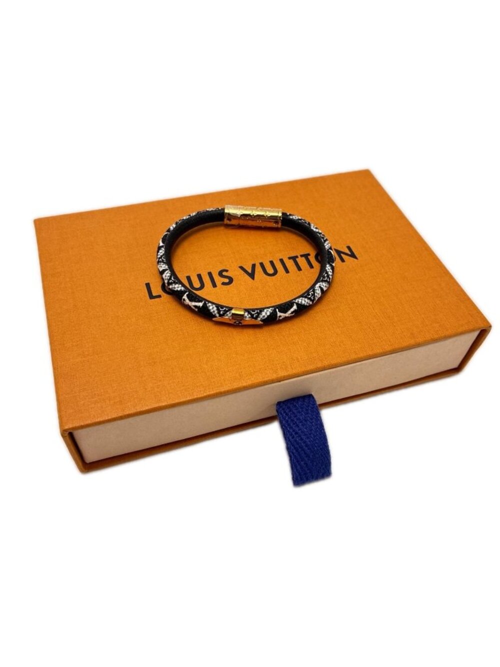 Louis Vuitton Bracelet LV Confidential Bicolor Box Cloth